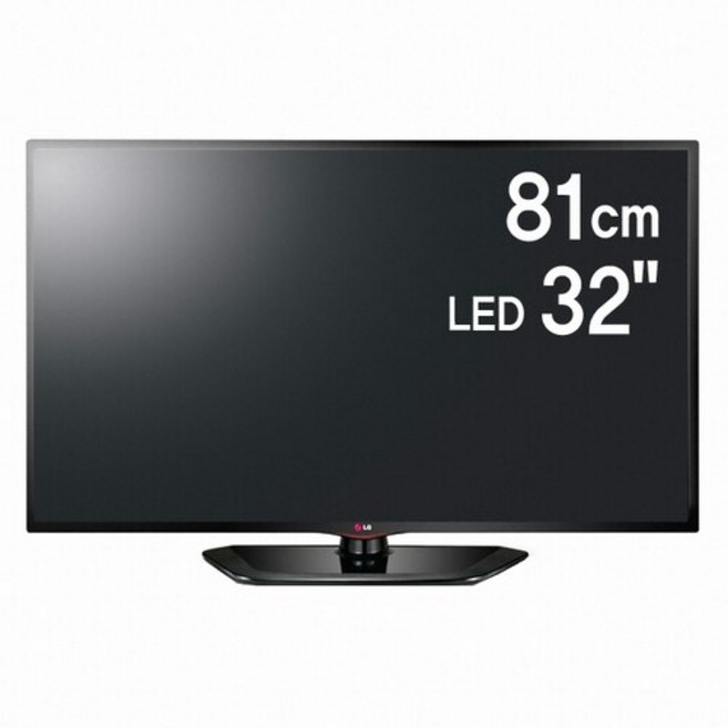 LG전자 32인치 HD LED TV 모니터 (32LN540B) 고객직접설치, 스탠드 또는 벽걸이 호환 가능, 32LN540B, 81cm/32인치