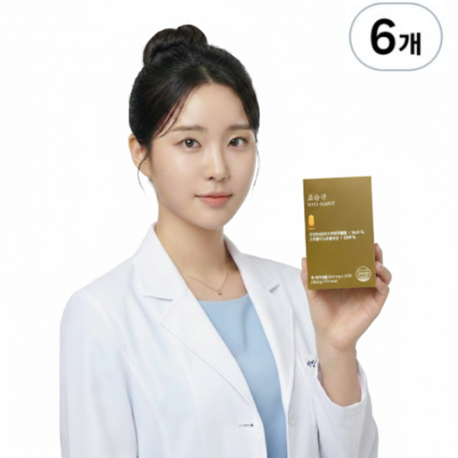 [본사정품] 힐스뱅크 BN01 요습관 NYO-HABIT 550mg, 6개, 30정