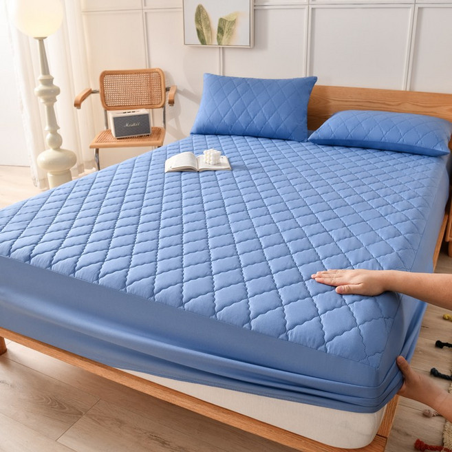 순색의방수통기멀티 사이즈매트리스 커버