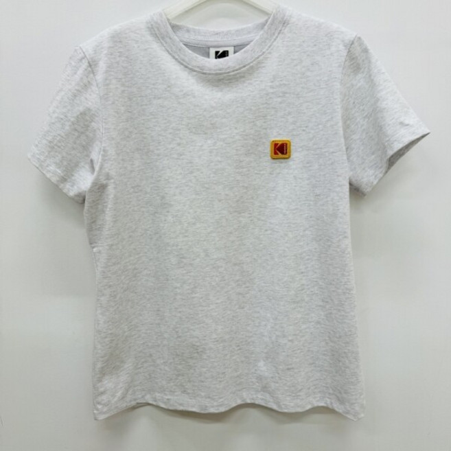 [백화점판] 코닥 인싸템 (정상가 : 39 000원) 시그니처 로고 아스킨 반팔 티셔츠 WHITE MELANGE