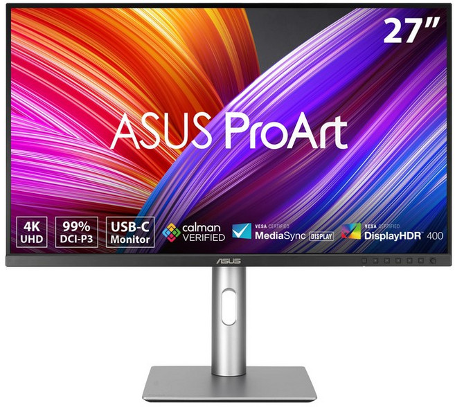 ASUS 4K ProArt PA279CRV-J DCI-P399% Adobe RGBUSB-C PD DisplayHDR 모니터 27인치IPS4년간