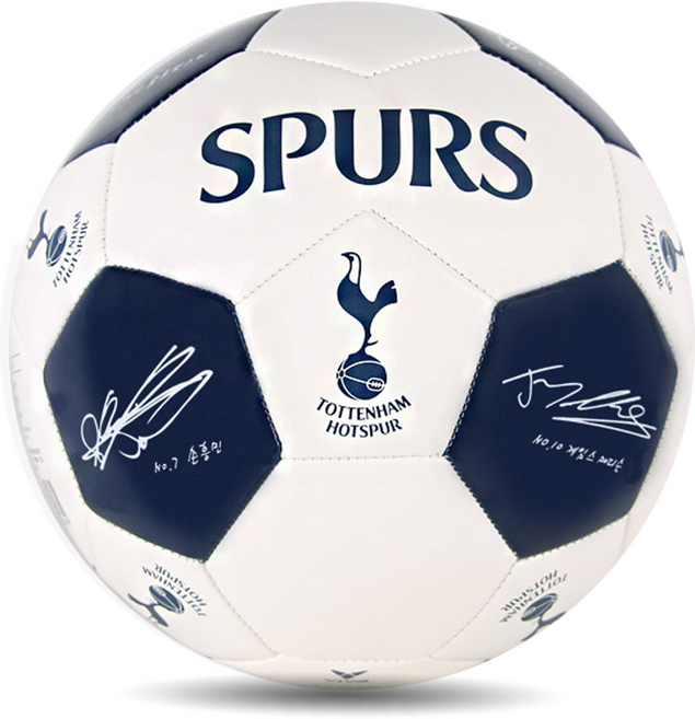 [Tottenham] 토트넘 손흥민 사인볼 PU 5호 축구공 TT14, 1개