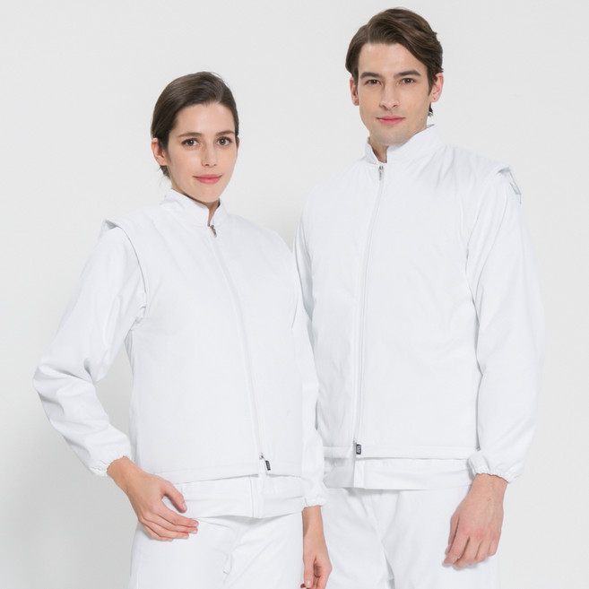 유니스토어 방한 위생복 조끼 (2 color)