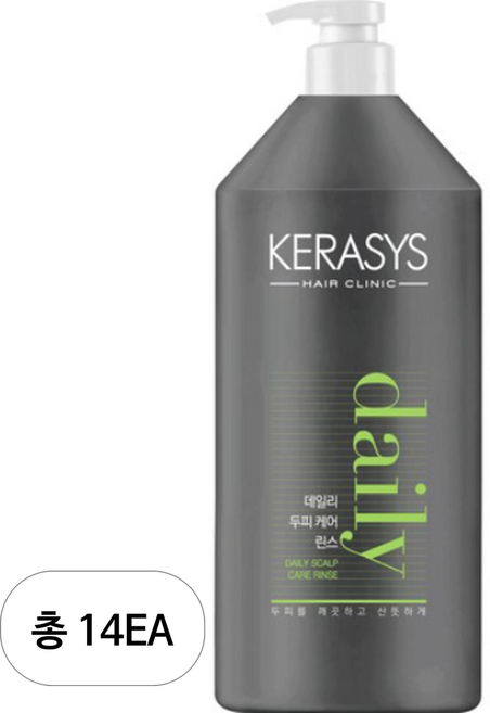 케라시스 데일리 두피케어 린스, 1.5L, 14개
