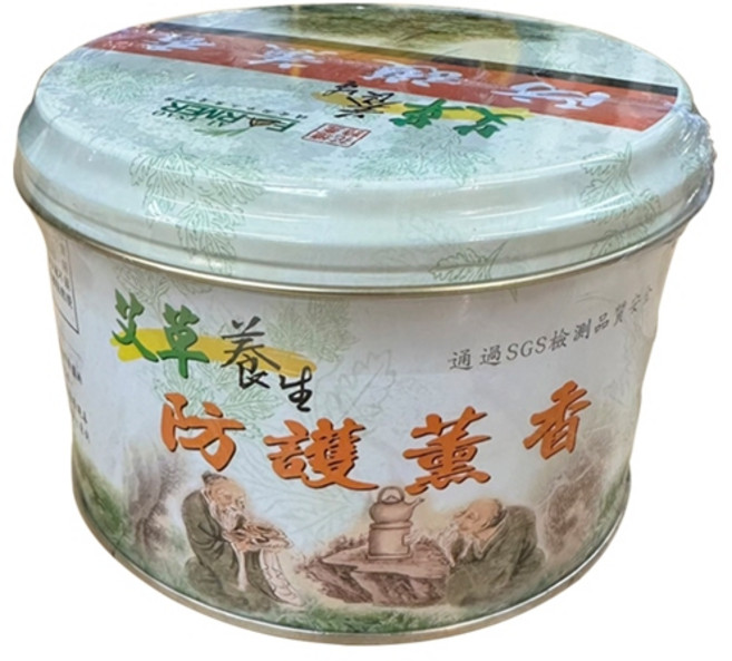 FARME R 艾草防護薰香 戶外室內兩用蚊香 露營野餐適用 鐵盒裝30入, 艾草防護薰香|鐵盒裝30入