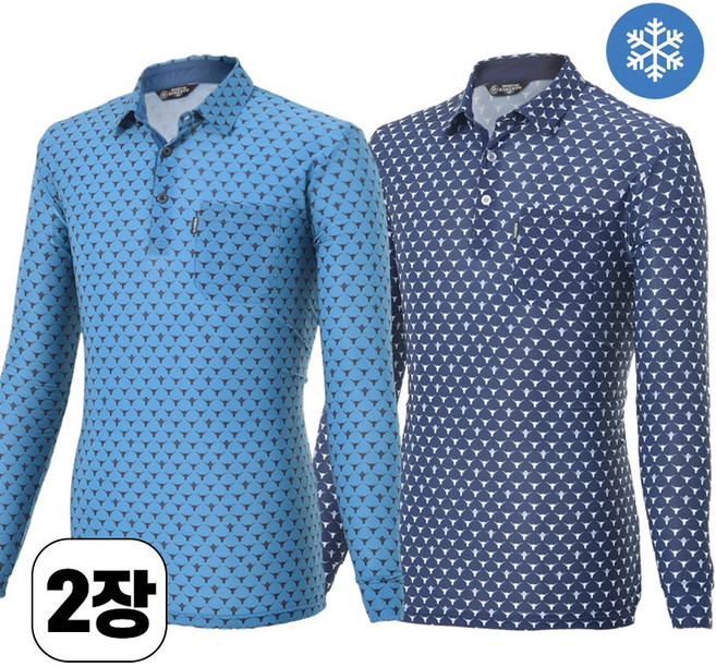 워킹맨 아울렛 1+1 봄 여름 시즌 남성 쿨 카라긴팔 티셔츠 아웃도어 상의 작업복 일상복 A230