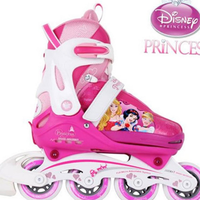 (올핀) 디즈니 - 18 프린세스 인라인/S M/사이즈 조절가능/고급베어링 장착/인라인스케이트, S
