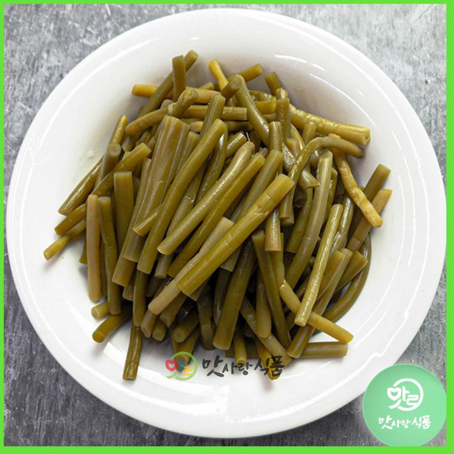 [옛한]염장 마늘쫑지 4kg 마늘종 절임 장아찌, 1개