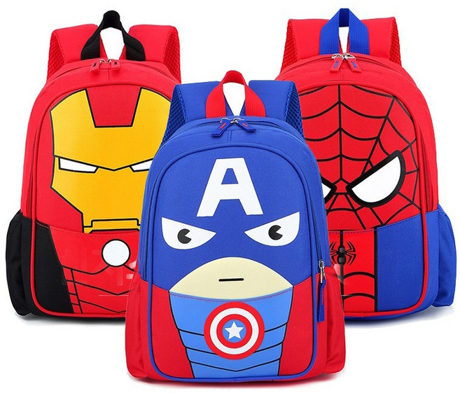 어벤져스 히어로 유아동 나들이 소풍가방 캐릭터가방