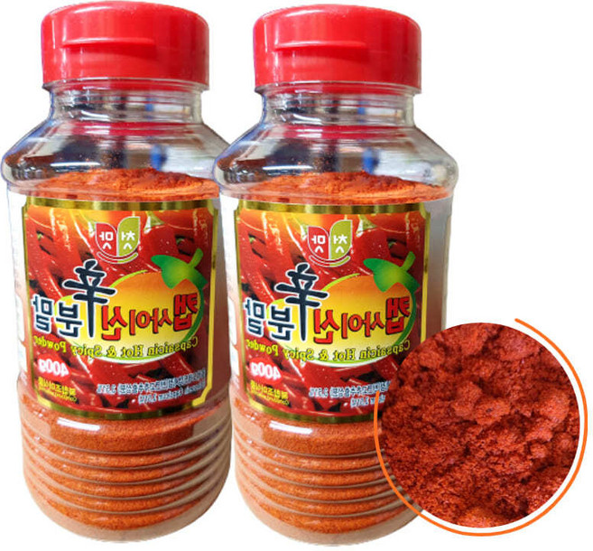 캡사이신 분말 가루 매운 소스 400g 양념장 불맛 재료 업소용 대용량 식당 가게 술집, 2개