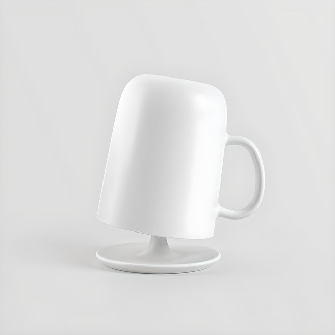 일본 마나 손잡이 양치컵+스탠드 세트 / W613, 화이트 [W613W], 1개