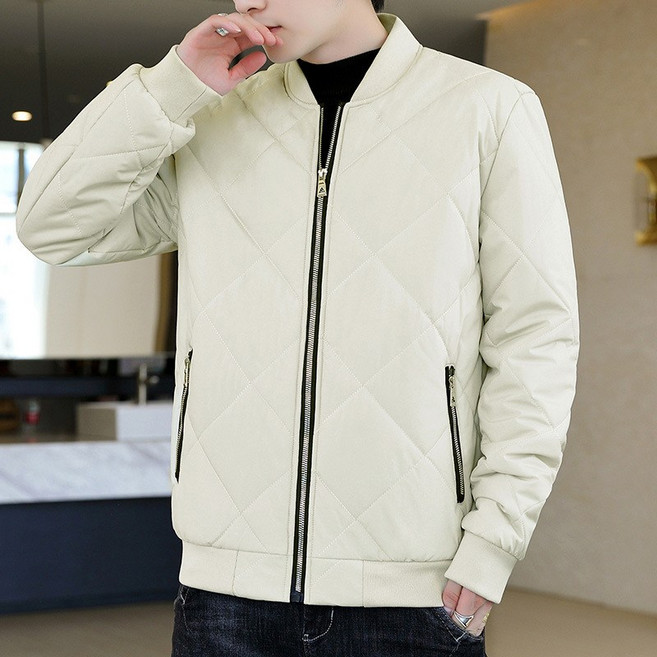 [데일리캐주얼] 남성 심플기모패딩 루즈핏 보온아우터 따뜻한 겨울 점퍼스타일