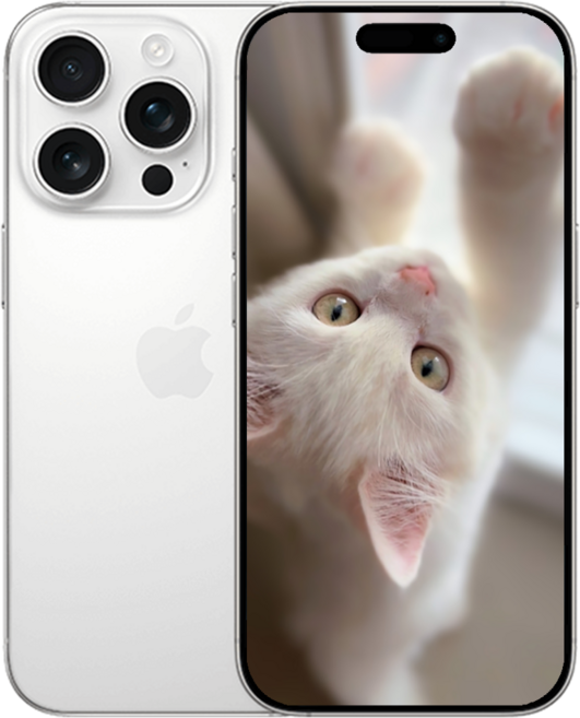 [아이]Phone 16 프로 미개봉 새상품, 256GB, 흰색