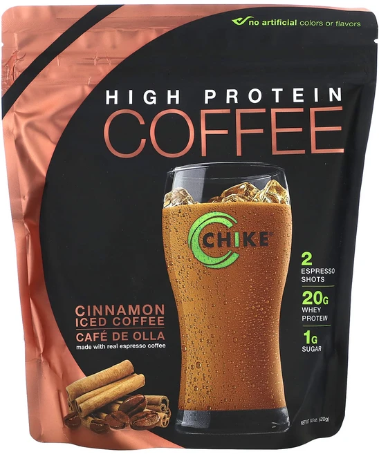 몸관리하세요 겨울입니다 Chike Nutrition 하이 프로틴 아이스 커피 시나몬 420g(14.8oz) 특별관리진행, ChikeNutrition하이프로틴아이스커피시나몬420, 420g, 1개 - 쿠팡