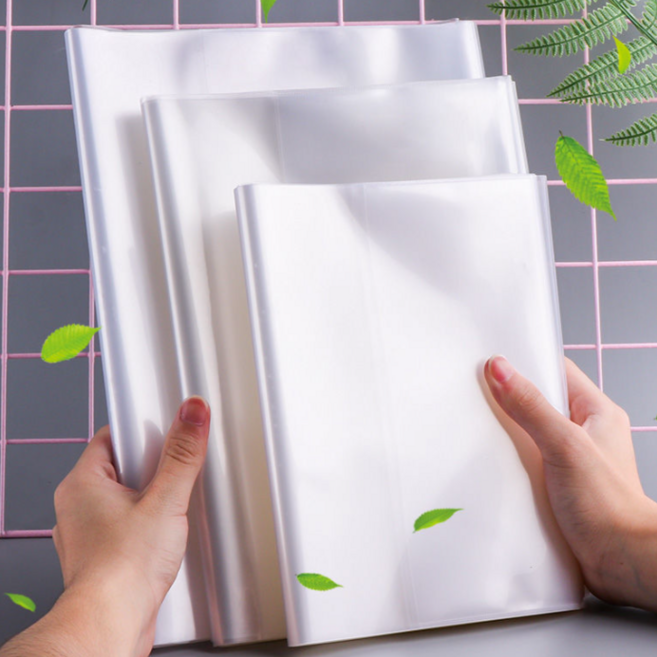 뚱보 책 교과서 포장지 북커버 보호 포장, 10개, 중형 책커버