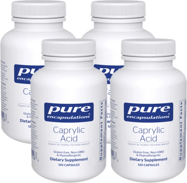 퓨어인캡슐레이션 카프릴산, 120정, 4개 - 쿠팡