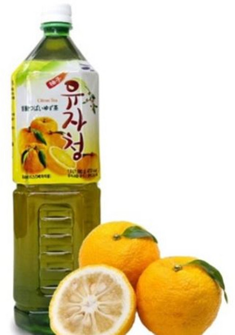 청솔 유자청 1.5L 1BOX (6개입), 6개