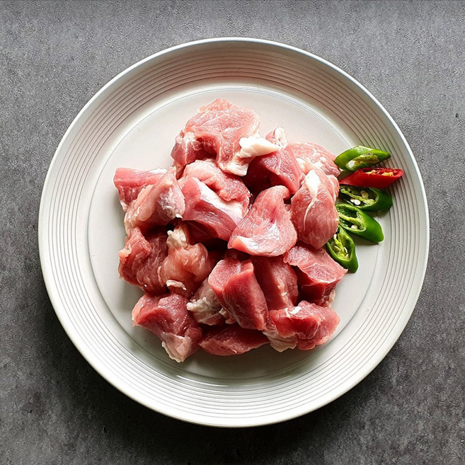 담아한포크 알사태 찌개용 500g, 1개