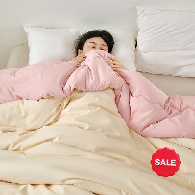 [시즌오프특가] 아이너프 마일드 극세사 사계절 양면 차렵이불