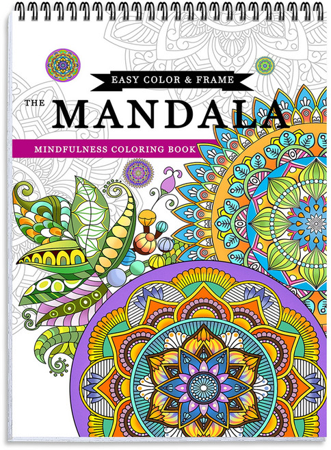 NICEROSE 명상과 아트 테라피를 위한 프리미엄 컬러링북 세트 - 만다라 마음챙김 고급 도안으로 완성하는 스트레스 해소 & 창의성 UP, Cultural Mandala III