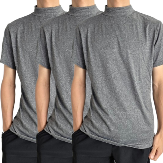 1+1+1 포고티 남녀공용 바텀 반팔 목티