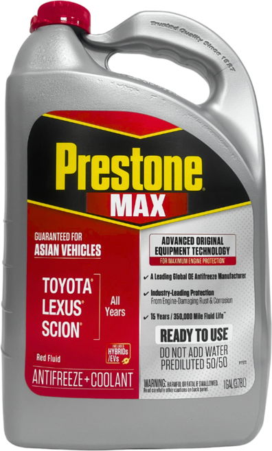 Prestone 水箱精, 1個, 共用