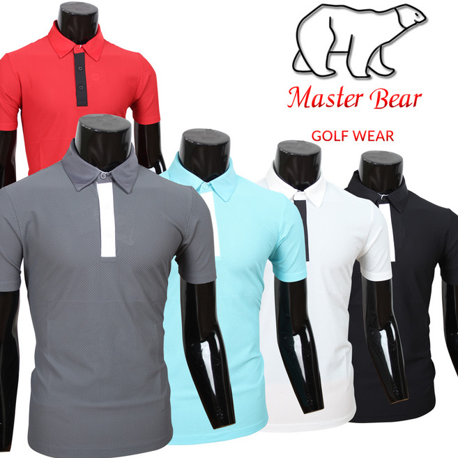 마스터베어 (남성) Master Bear BP 0207 골프반팔티셔츠 골프웨어