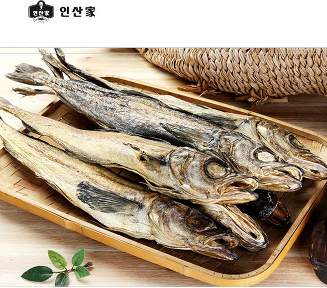 인산가 인산가 고성 마른명태 통북어 10마리 /국내건조 특대 40-45 cm /국내건조 해양심층수, 1개