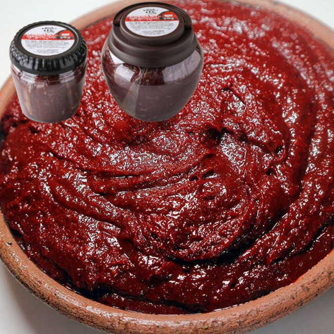 순창 옛날 전통 보리고추장 2kg 태양초 100% 국산콩 할머니 시골 고추장, 2kgx1개