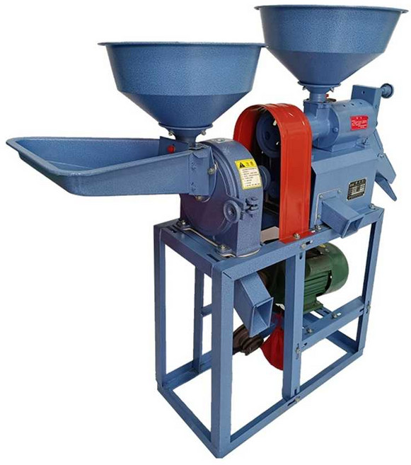 옥수수 콩 쌀 껍질 밀링 머신 깨 터는 기계 분쇄 탈피, 1개, 40+20 조합형(본체)