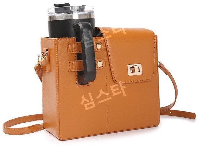 스탠리 호환 가방 네모 크로스 바디 숄더 음료수 대용량 1.18L 887ml, 1개, G