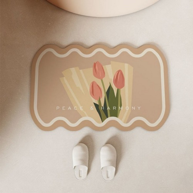 빨아쓰는 규조토 발매트 3세대 다용도 발매트, 그레이