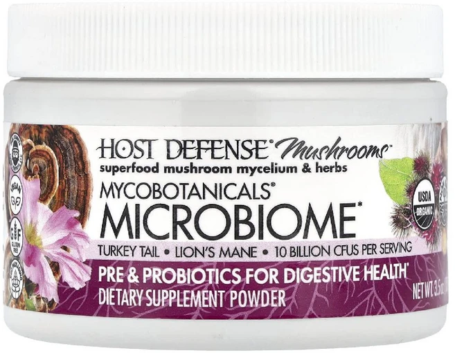 호스트디펜스 마이크로바이옴 MycoBotanicals Microbiome 분말 100g, 1개 - 쿠팡