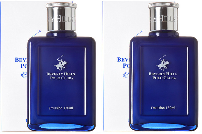 비버리힐스폴로클럽 블루옴므 에멀젼 로션 130ml, 2개