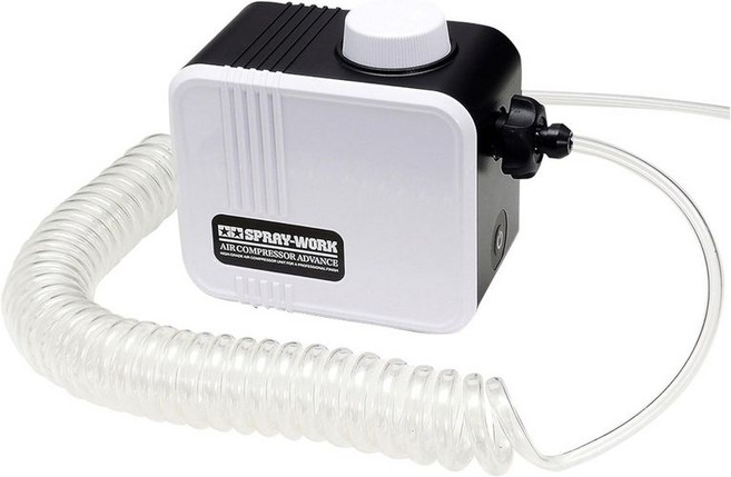 No.59 74559 타미야 에어 브러시 시스템 시리즈 스프레이 워크 컴프레서, 1개