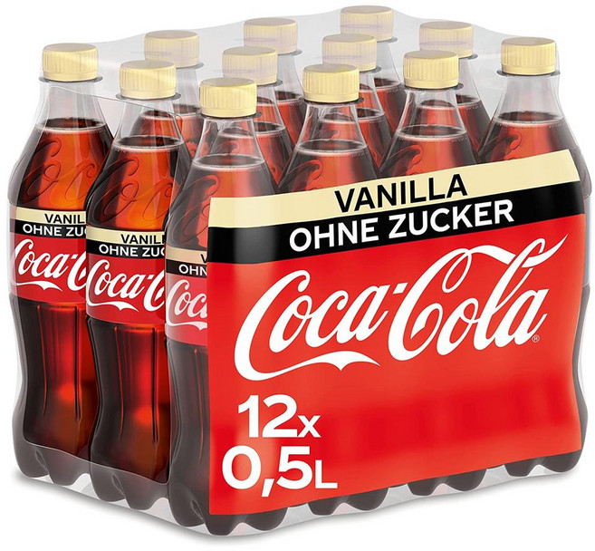 코카콜라 제로 바닐라, 12개, 500ml