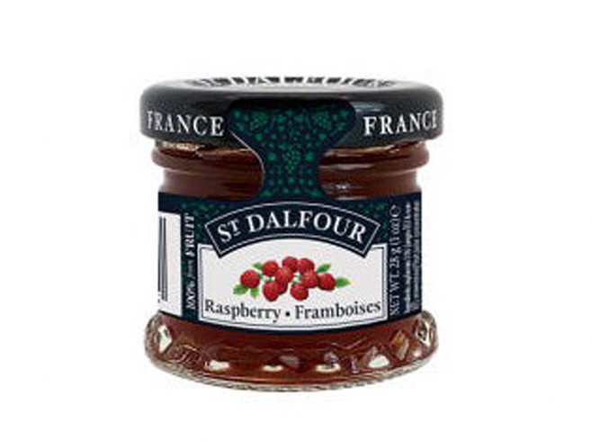 샹달프 라즈베리잼 미니포션 무설탕 저당 과일잼 단체간식 호텔조식용, 1개, 28g