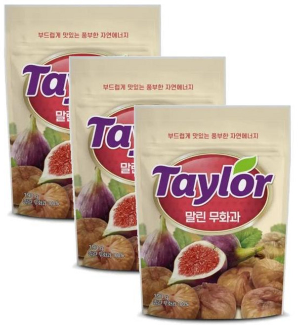 테일러 말린 무화과, 3개, 190g