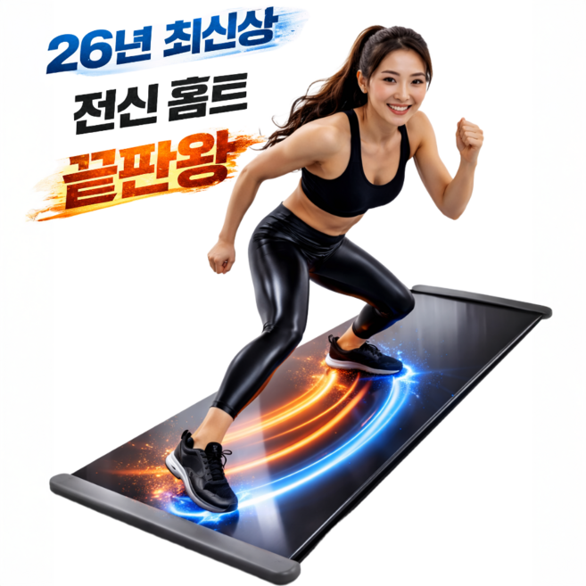 아루빈 슬라이드보드 유산소 홈트 슬라이딩 매트, 블랙, 1개