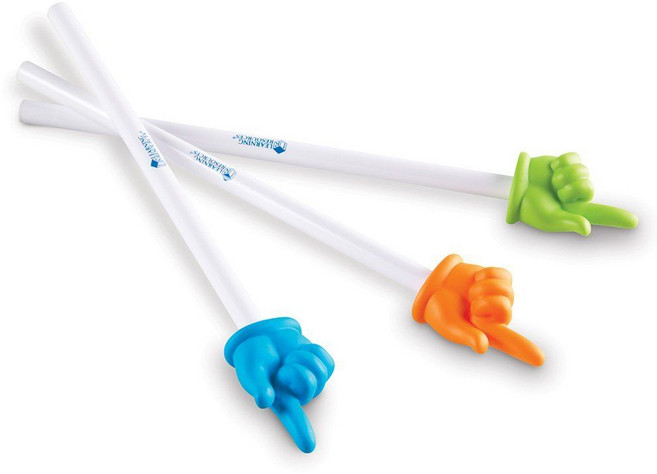 러닝리소스 손가락 포인터 교사 지시봉 프리젠테이션 발표 지시봉, 일반형(38cm), 1개