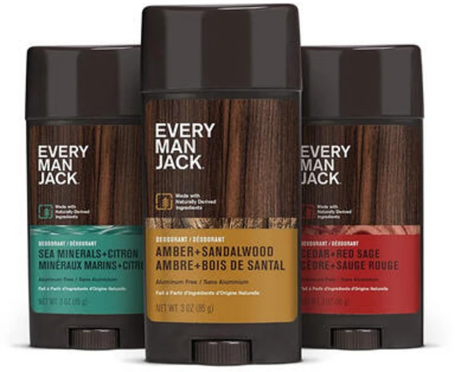에브리맨잭 남성용 발한 억제제 데오드란트 3종 세트, 1개 - 쿠팡
