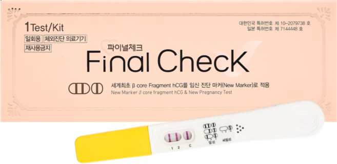 파이널체크 임신테스트기, 1개입, 1개