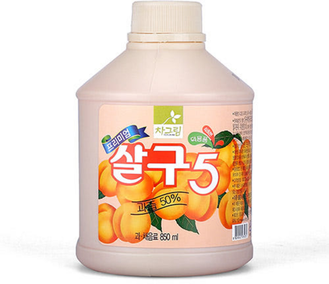 차그림 스무디 앤 딸기 1.8kg 과일 원액 주스