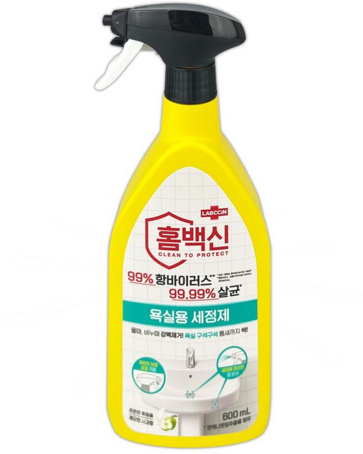 욕실청소 화장실세정제 세면대세척제 스프레이 600ml