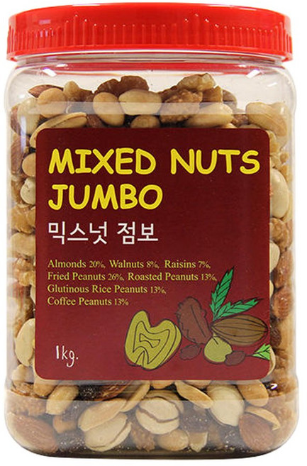 믹스 넛 점보1kg, 1개, 1kg