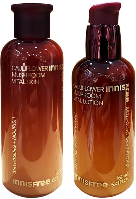 이니스프리 꽃송이버섯 바이탈 스킨케어 2종 세트, 1세트