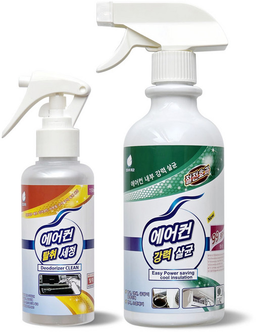 깔끄미 에어컨 살균 세정제 실내용, 500ml, 1개