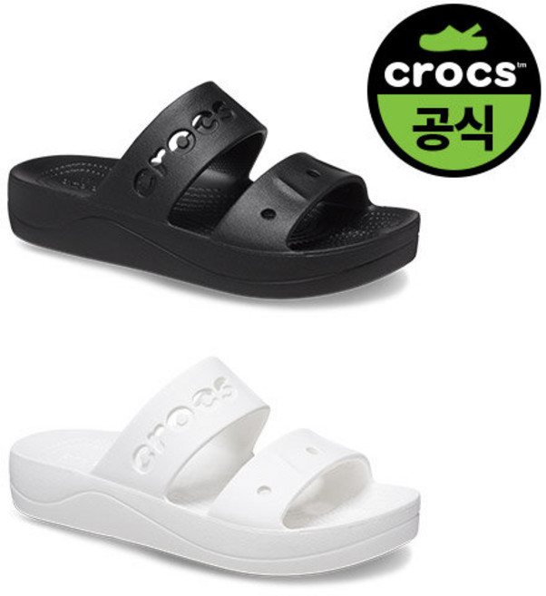 크록스 여성 BAYA PLATFORM SANDAL 2종 택1 (25SWSD208188) _