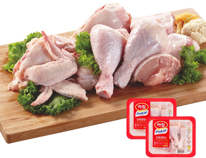 하림 냉장 프레쉬업 닭볶음용 600g 2봉, 2개