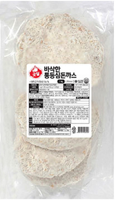 굿딜 바삭한 통 등심돈까스 1Kg x 1개